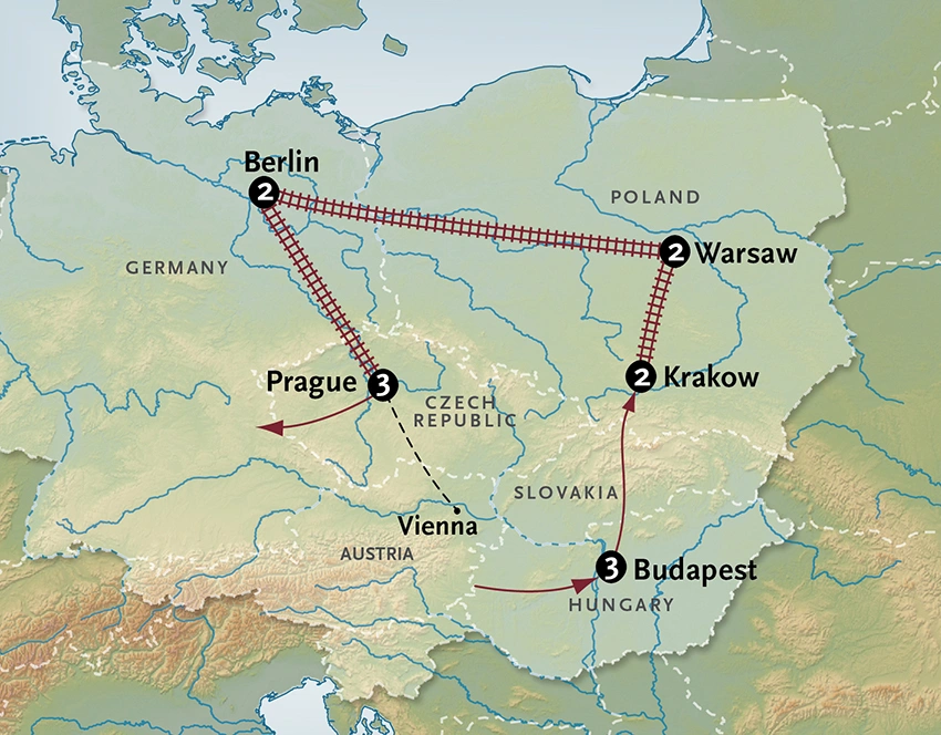 Eastern Europe Capitals Tour