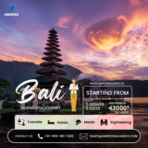 bali tour package promotion