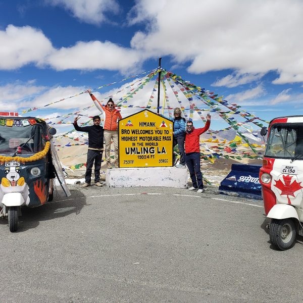 Umling La highest motorable road in the world Ladakh