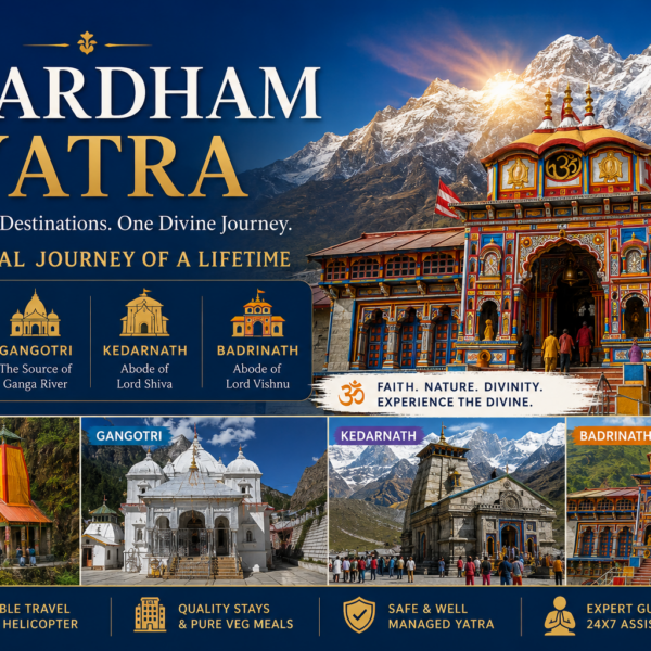 Char Dham Yatra Package – 11 Nights / 12 Days