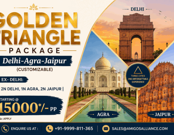 Best 3 Days Golden Triangle Tour Packages for First-Time India Travelers (2026)